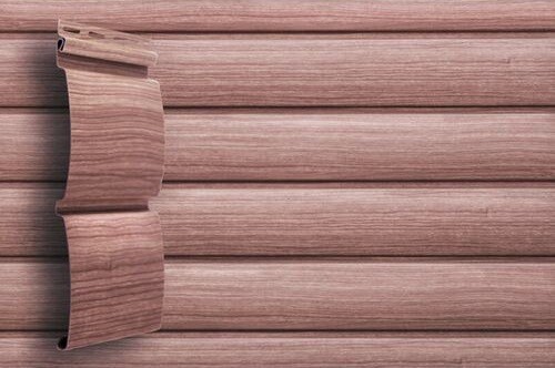 Виниловый сайдинг Grand Line Блок-хаус Tundra - Рябина купить в Кашире