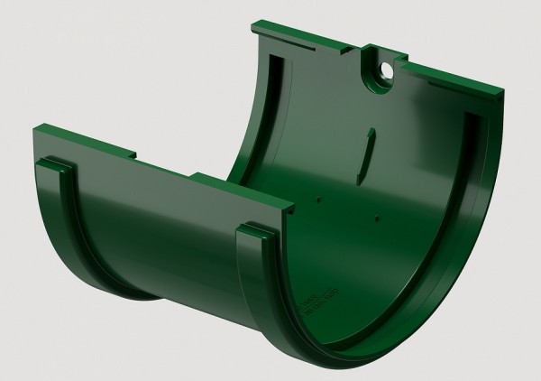 Соединитель желобов ПВХ Docke STANDART зеленый купить в Кашире