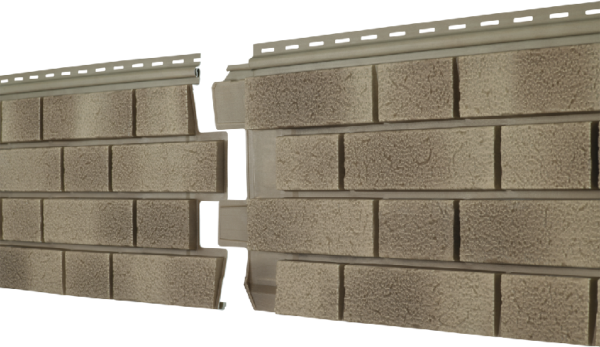 Фасадная панель Ю-пласт Стоун Хаус S-Lock Клинкер Балтик пустыня купить в Кашире