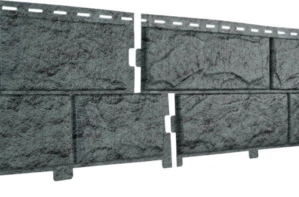 Фасадная панель Ю-Пласт Стоун-хаус камень изумрудный (двойной замок) купить в Кашире