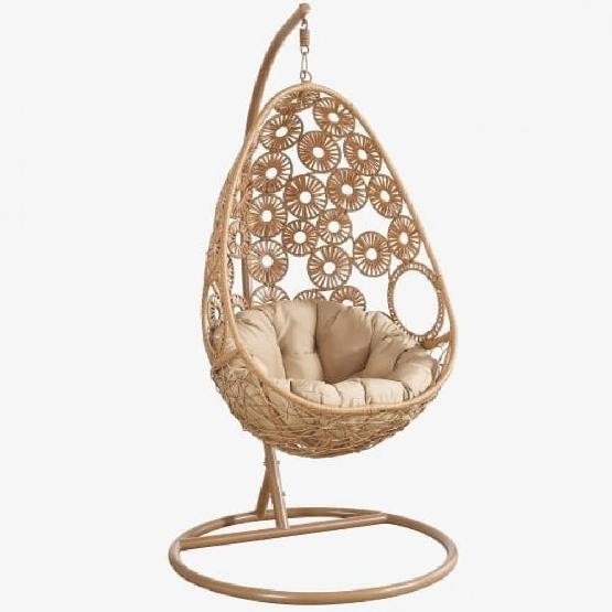 Кресло Подвесное из искусственного ротанга AFM-209A Beige купить в Кашире