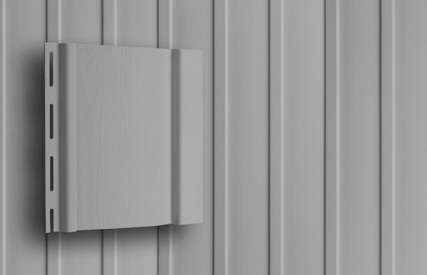 Сайдинг Вертикальный Grand Line Standart Серый купить в Кашире