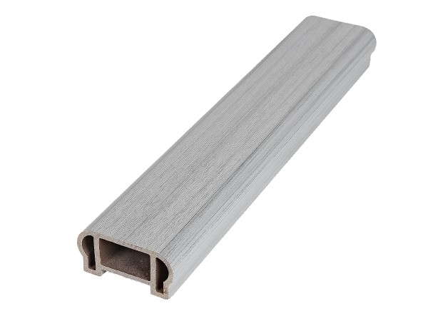 Перила верхнее фигурное Woodvex Co-Extrusion Серый купить в Кашире