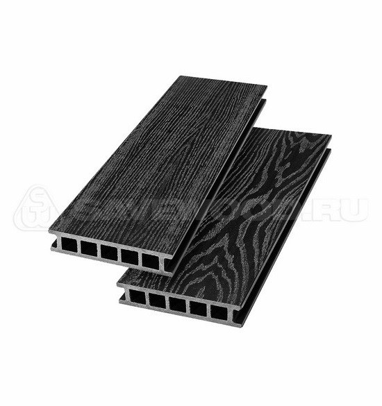Террасная доска из ДПК SW-Fagus «SaveWood» черный купить в Кашире