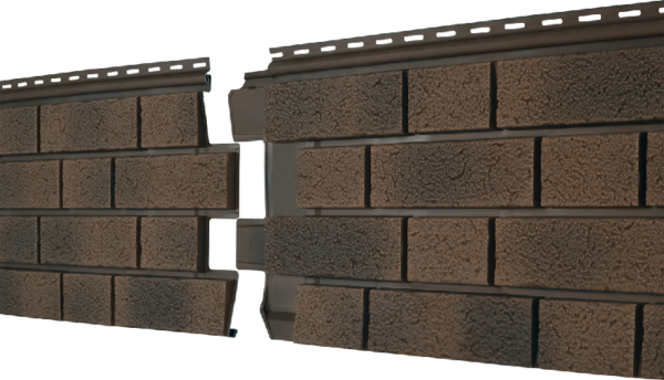 Фасадная панель Ю-пласт Стоун Хаус S-Lock Клинкер Балтик магма купить в Кашире