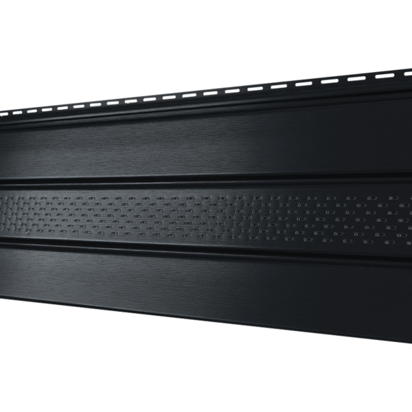 Софит Ю-Пласт PRO Классический перфорация по центру, графит купить в Кашире