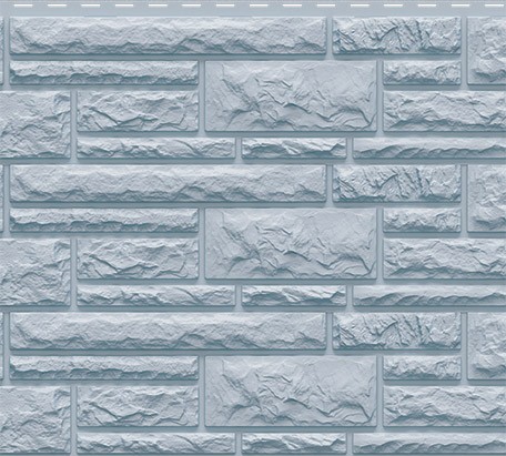 Фасадные панели «Доломит», Серо-голубой купить в Кашире