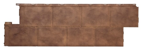 Фасадная панель T-Сайдинг Ладога ЭКО-2 - ОРЕХ купить в Кашире