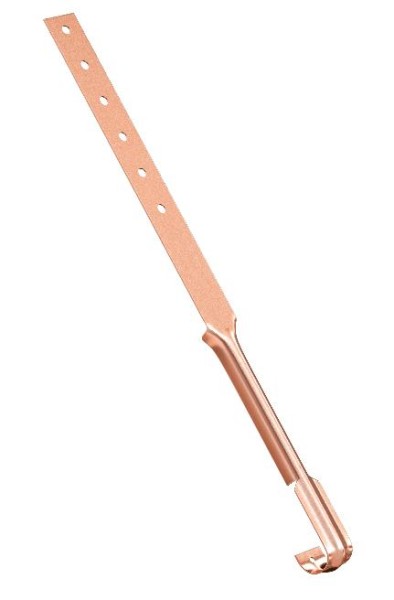 Водосток Aquasistem, система 150/100 - Поддержка желоба Медь купить в Кашире