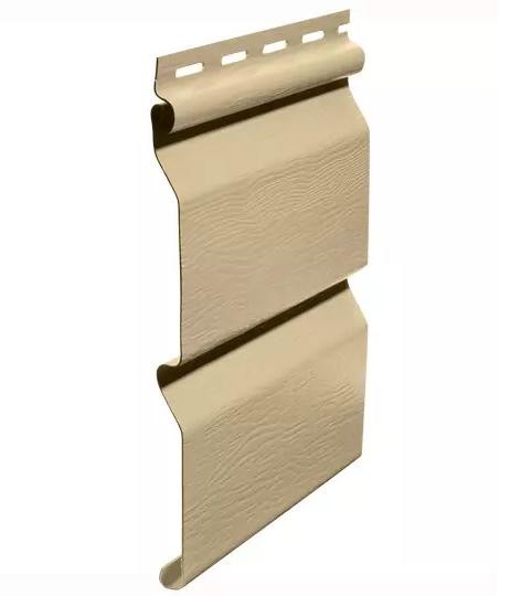 Виниловый сайдинг fineber - "стандарт", бежевый купить в Кашире