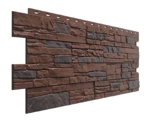 Фасадная панель Docke, Stein, Темный орех купить в Кашире