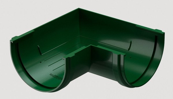 Угловой элемент 90˚ПВХ Docke STANDART зеленый купить в Кашире