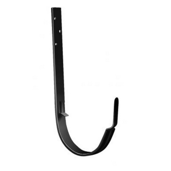 Водосток Grand Line 125x90 – Кронштейн длинный RAL 9005 купить в Кашире