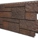 Фасадная панель VOX Sandstone (Сандстоун) темно коричневый купить в Кашире