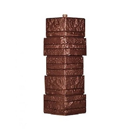 Угол T-Сайдинг-Альпийская Сказка Коричневый купить в Кашире