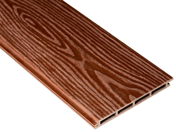 Фасадная доска из ДПК 3D Faynag - Шоколад купить в Кашире