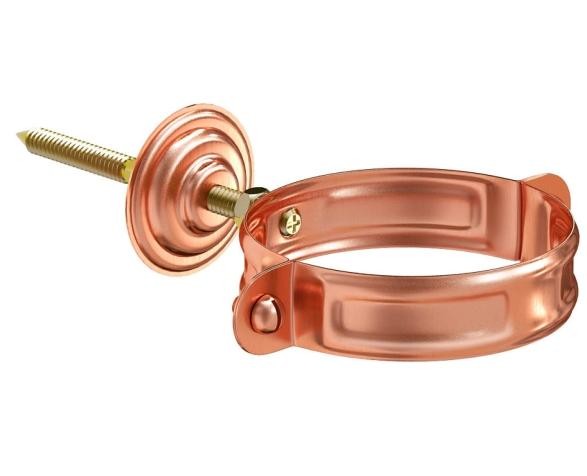 Водосток Aquasistem, система 150/100 - Хомут для крепления трубы медный купить в Кашире