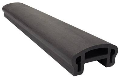 Перила вехнее фигурное Woodvex Select Графит купить в Кашире