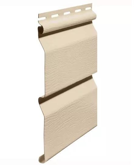 Виниловый сайдинг fineber - "стандарт", слоновая кость купить в Кашире