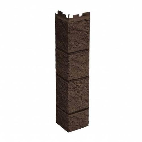 Угол наружный ТЕХНОНИКОЛЬ Оптима Песчаник Темно-коричневый купить в Кашире