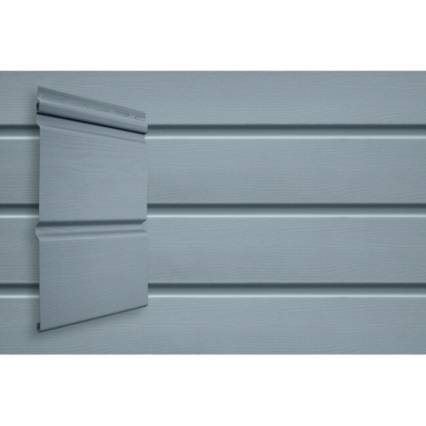 Виниловый сайдинг Grand Line Double-Брус Голубой купить в Кашире