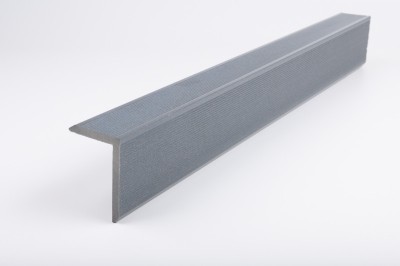 Угол торцевой Ecodecking Титан 60х40х3000 Серый