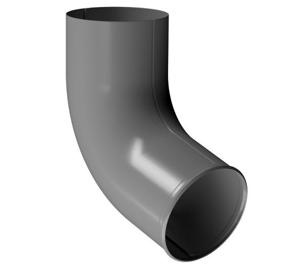 Отвод трубы D90 Döcke STAL PREMIUM Графит, (RAL 7024) купить в Кашире