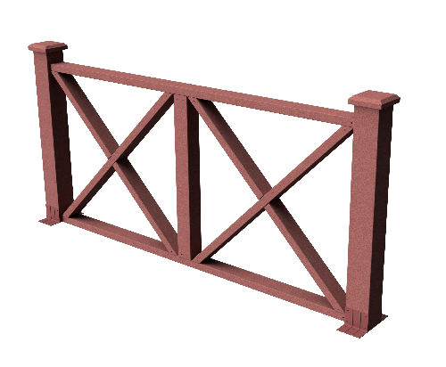 Ограждения декоративное ДПК GRINDERDECO  Тауэр мербау купить в Кашире