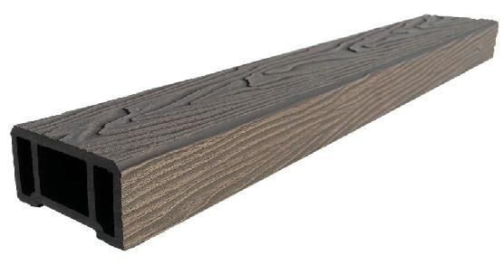 Перила ДПК 3D GardenParkett фактура дерева Венге купить в Кашире