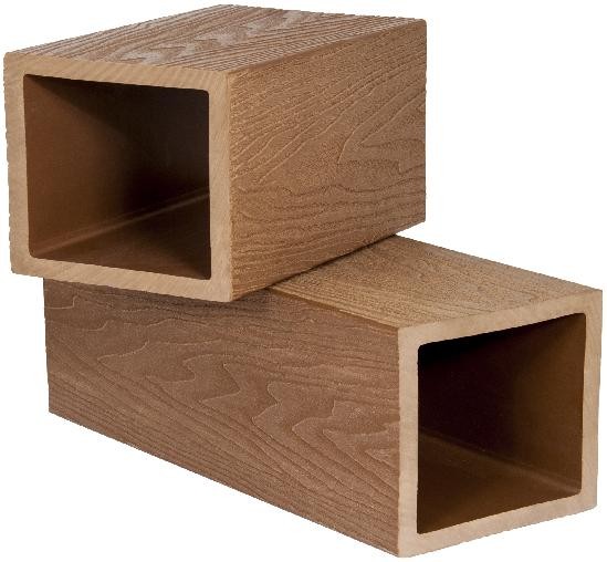 Столб опорный Polivan SINGARAJA 3D фактура дерева, песочный купить в Кашире