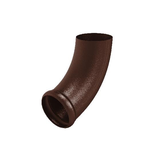 Водосток Aquasistem, Система 150/100 - Отвод трубы декоративный RAL 8017 Коричневый matt купить в Кашире
