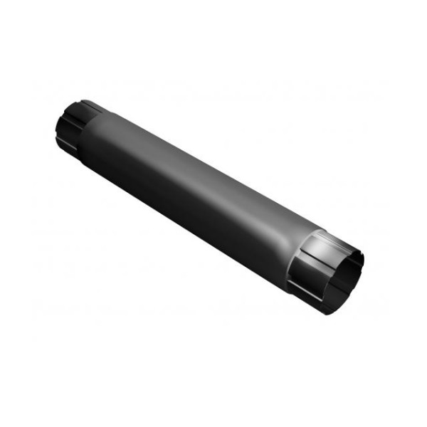 Водосток Grand Line 125x90 – Труба водосточная 1м RAL 9005 купить в Кашире