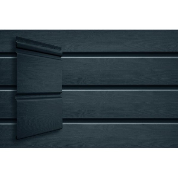 Виниловый сайдинг Grand Line Double-Брус Графит купить в Кашире