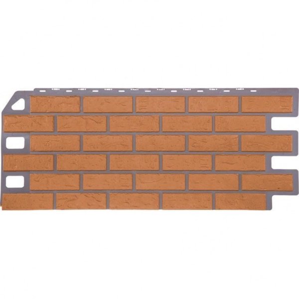 Фасадная панель FineBer, Кирпич, Бежевый купить в Кашире
