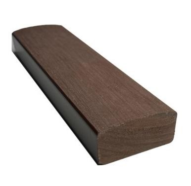 Лавочный брус Ecodecking Некст полнотелый брашированный 70х35 шоколад (под заказ) купить в Кашире