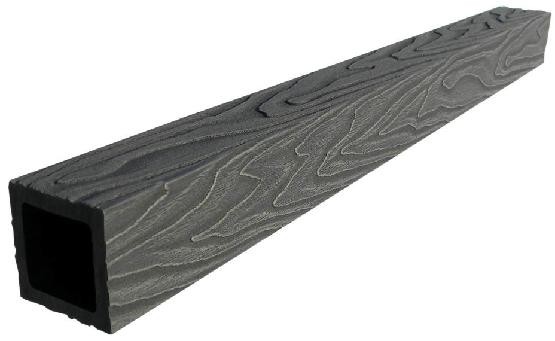 Балясина ДПК 3D GardenParkett фактура дерева Графит купить в Кашире