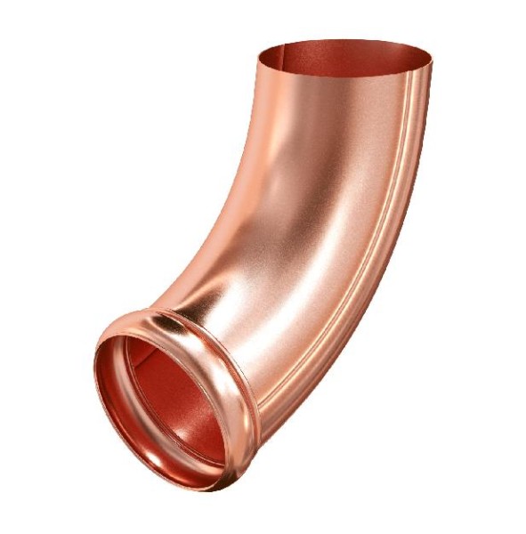 Водосток Aquasistem, система 150/100 - Отвод трубы декоративный медный купить в Кашире