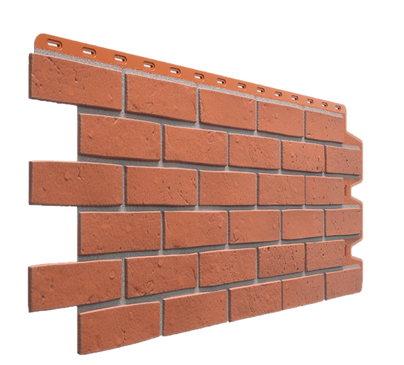 Фасадная панель Docke, Berg, Ziegelberg Кирпичный купить в Кашире