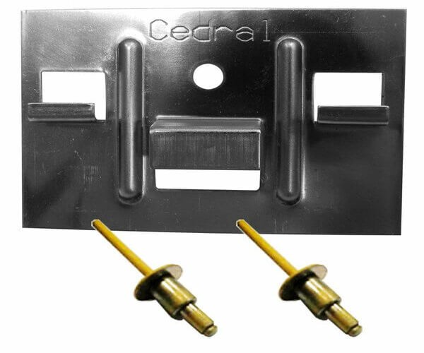 КЛЯММЕР + ЗАКЛЁПКА ДЛЯ CEDRAL CLICK 250 ШТ купить в Кашире