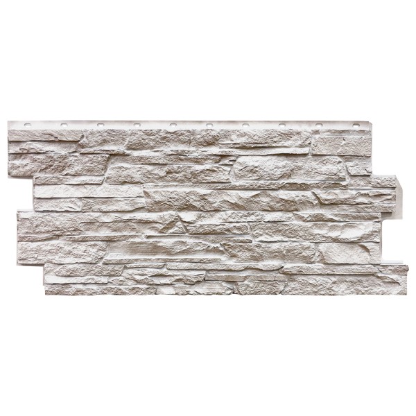 Фасадная панель FineBer, Скала, Мелованный белый купить в Кашире