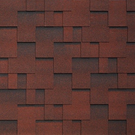 Гибкая черепица Tegola LAZIO amarone 410 купить в Кашире