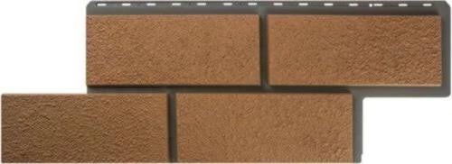 Фасадная панель Альта-Профиль Неаполитанский камень - Персиковый купить в Кашире