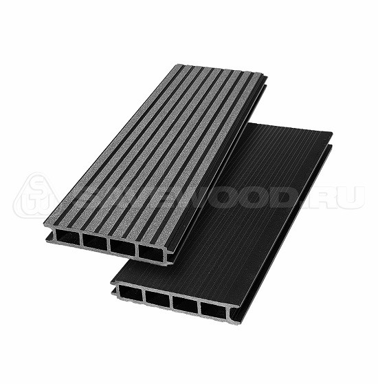 Террасная доска из ДПК SW Ulmus «SaveWood» черный купить в Кашире