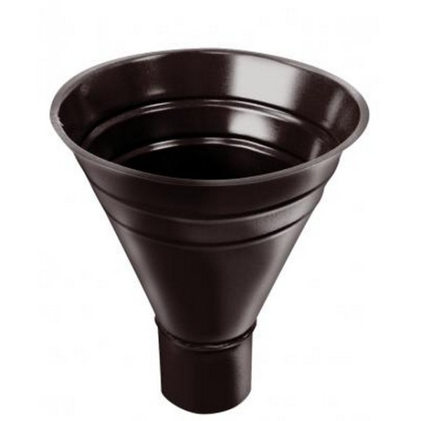 Водосток Grand Line 125x90 – Воронка водосборная RAL 8017 купить в Кашире