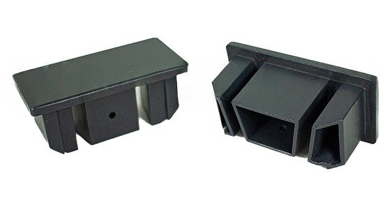 Заглушка для перил торцевая из алюминия GardenParkett Графит купить в Кашире