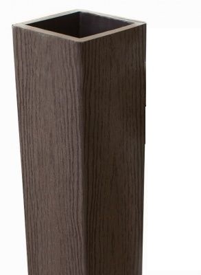 Столб опорный Woodvex Co-Extrusion Венге купить в Кашире