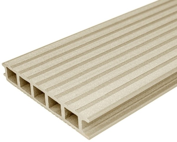 Террасная доска из ДПК бесшовная holzhof, Слоновая кость купить в Кашире