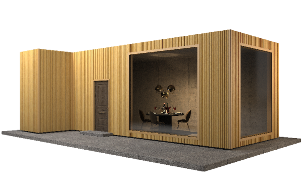 Фасадная панель GRINDERDECO, ДПК,двухсторонняя Песчаник купить в Кашире