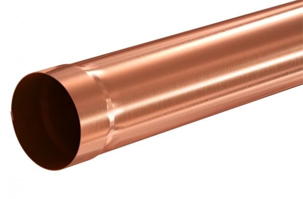 Водосток Aquasistem, система 150/100 - Соединительная труба 1 метр медная купить в Кашире