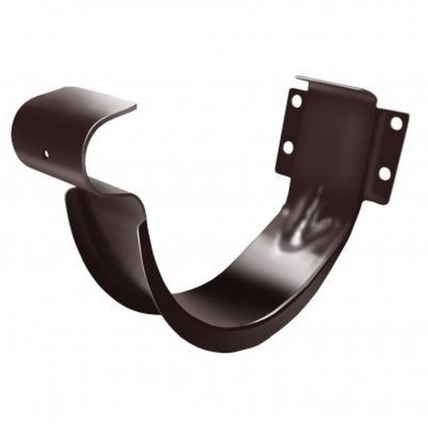 Водосток Grand Line 125x90 – Держатель желоба RAL 8017 купить в Кашире